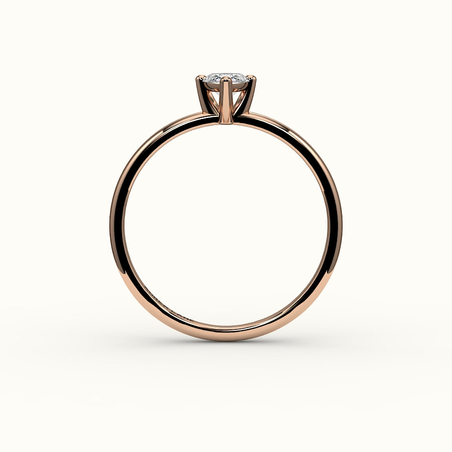 Classic Marquise Cut Solitaire Ring Setting