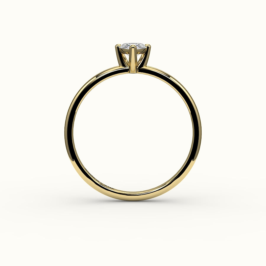 Classic Marquise Cut Solitaire Ring Setting