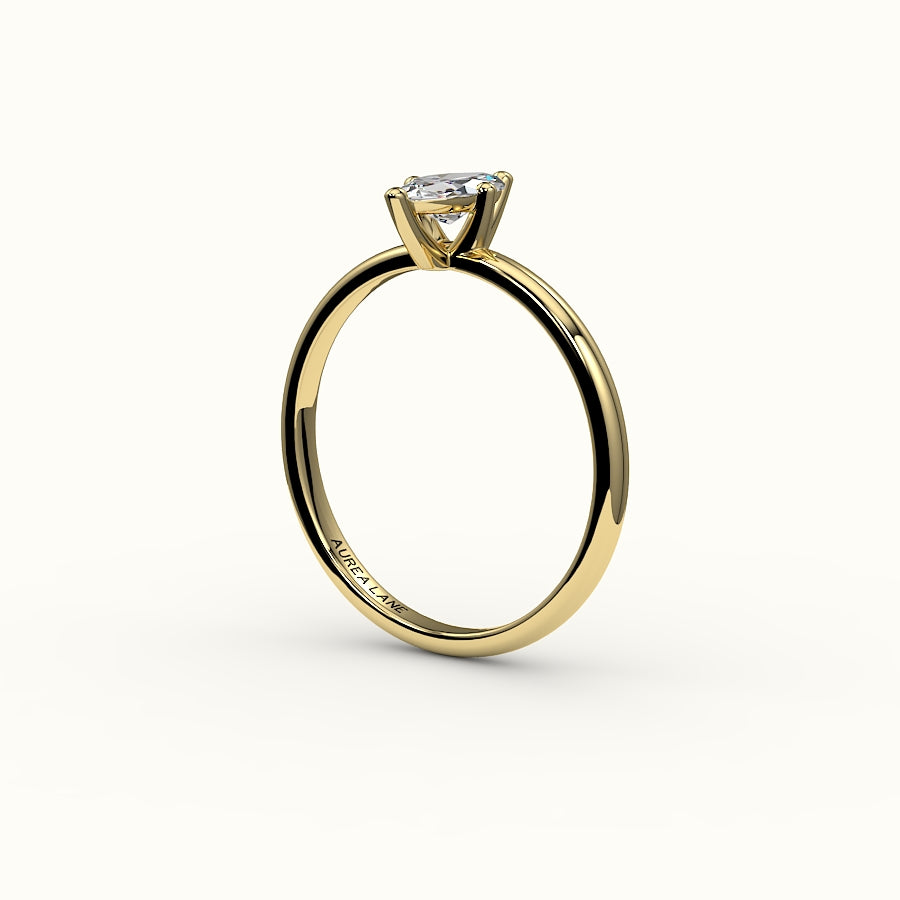 Classic Marquise Cut Solitaire Ring Setting