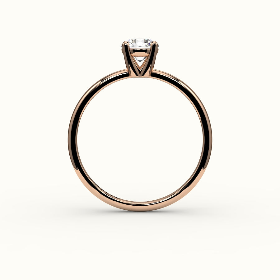 Classic Round Cut Solitaire Ring Setting