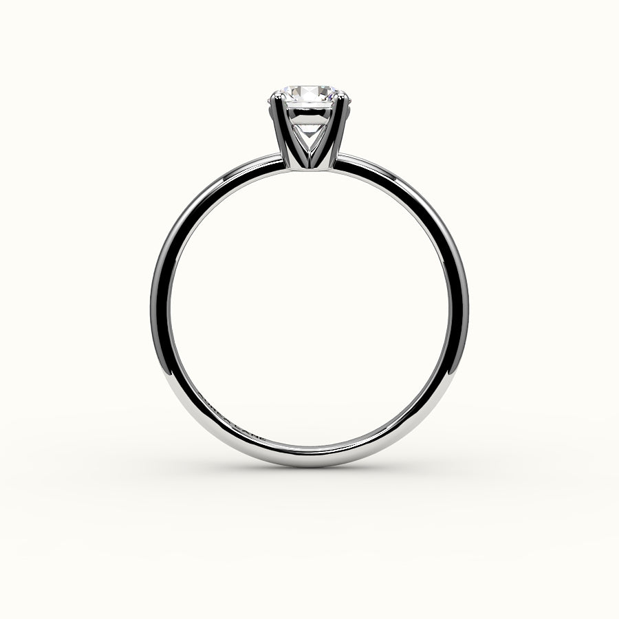 Classic Round Cut Solitaire Ring Setting
