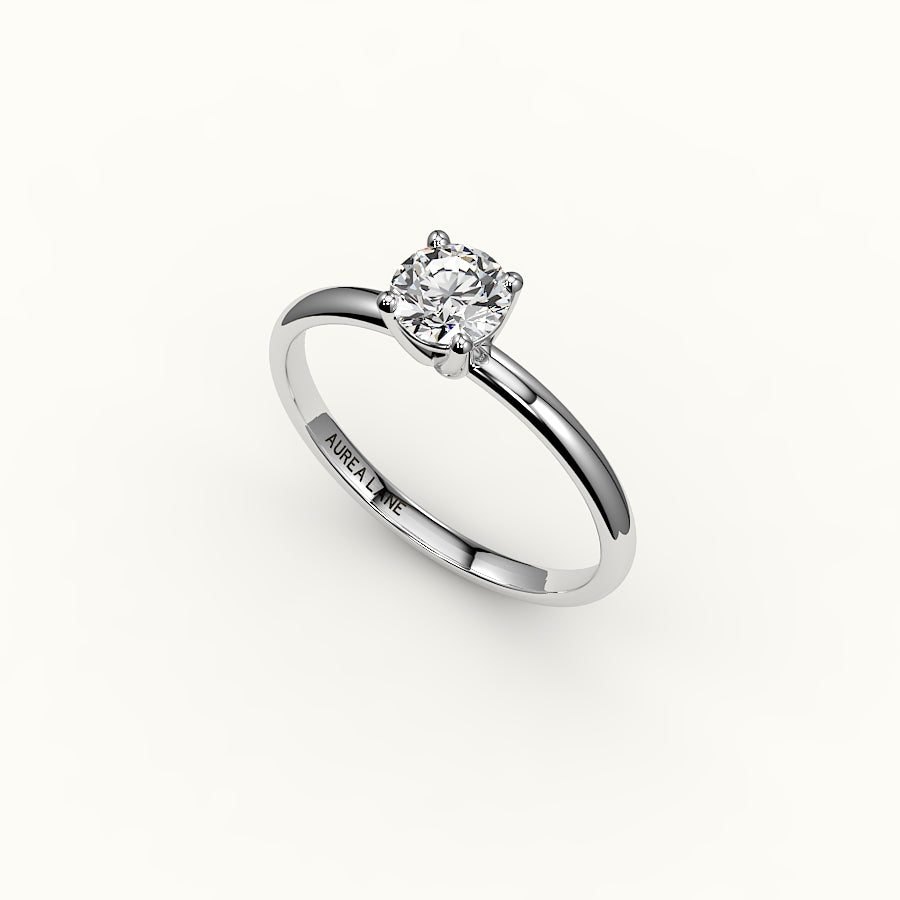 Classic Round Cut Solitaire Ring Setting