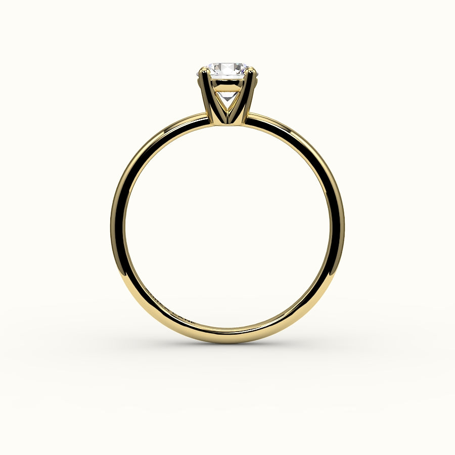 Classic Round Cut Solitaire Ring Setting