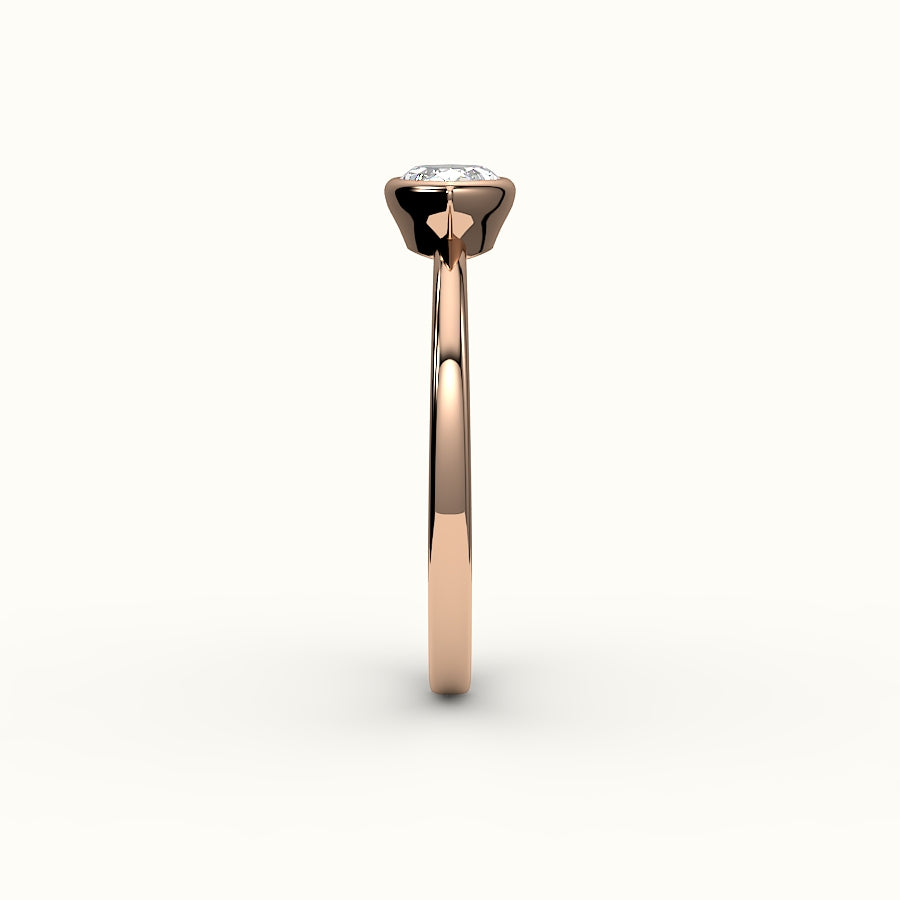 East-West Marquise Cut Bezel Ring Setting