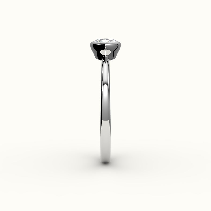 East-West Marquise Cut Bezel Ring Setting
