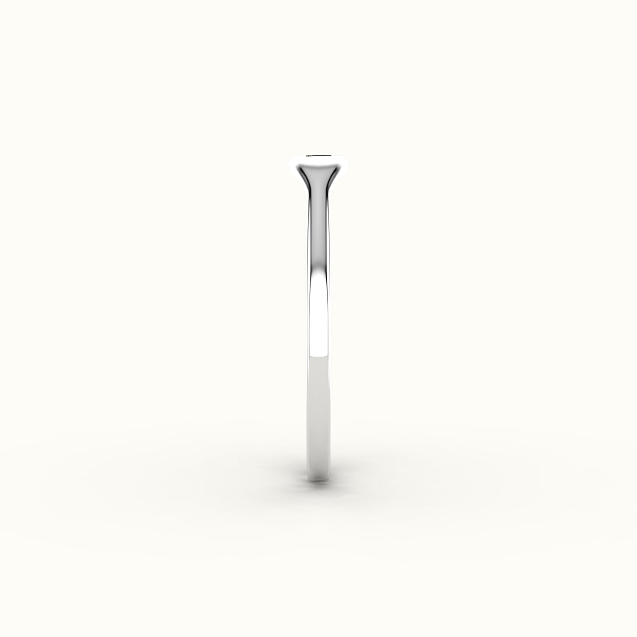 Modern Initial Signet Ring