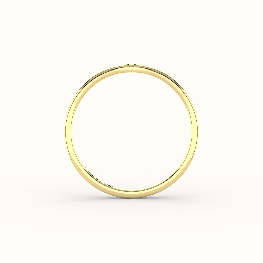 Modern Initial Signet Ring