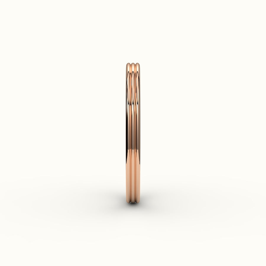 Parallel Grooves Band – 2mm