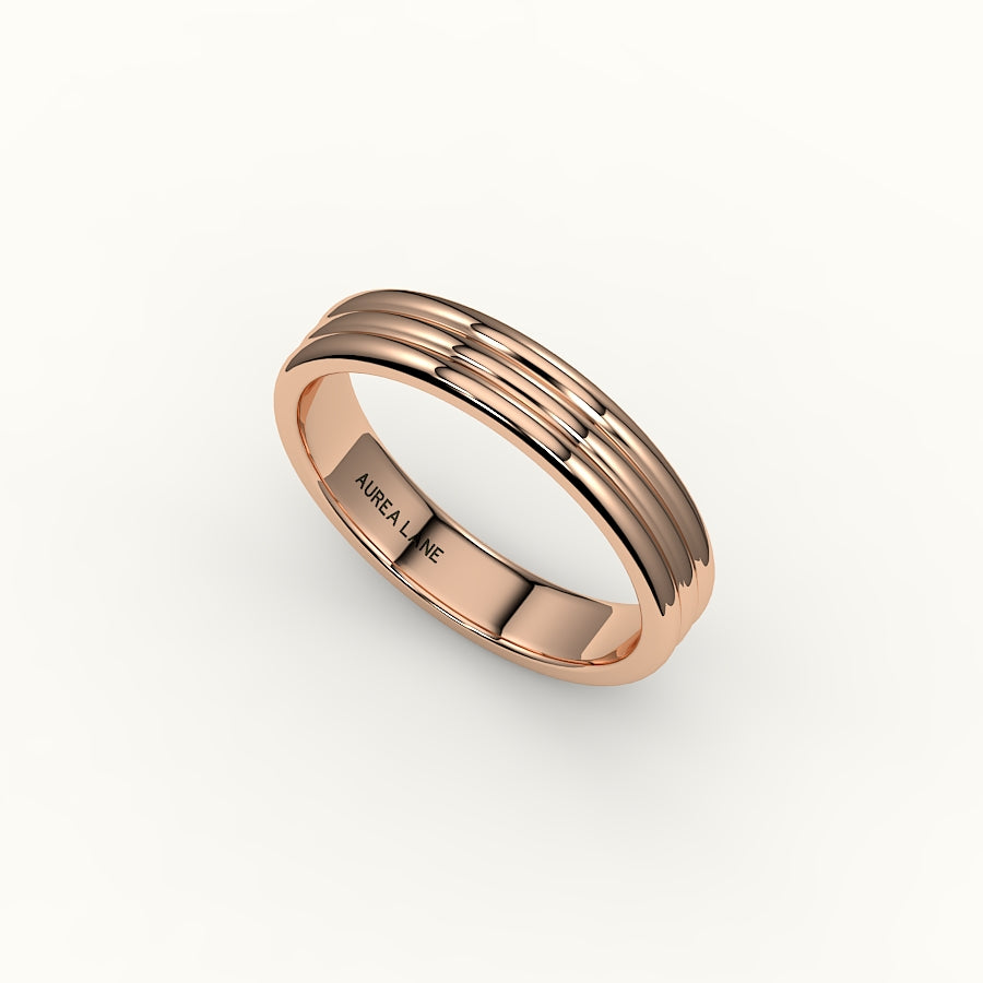 Parallel Grooves Band – 4mm