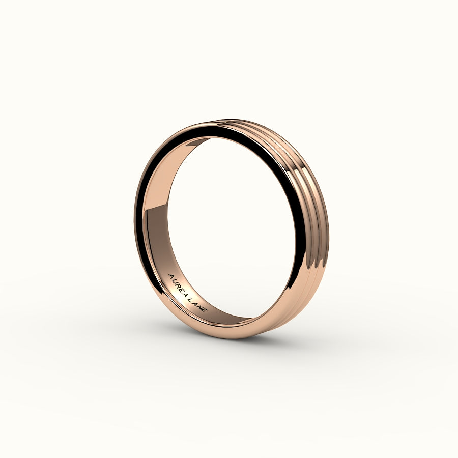 Parallel Grooves Band – 4mm