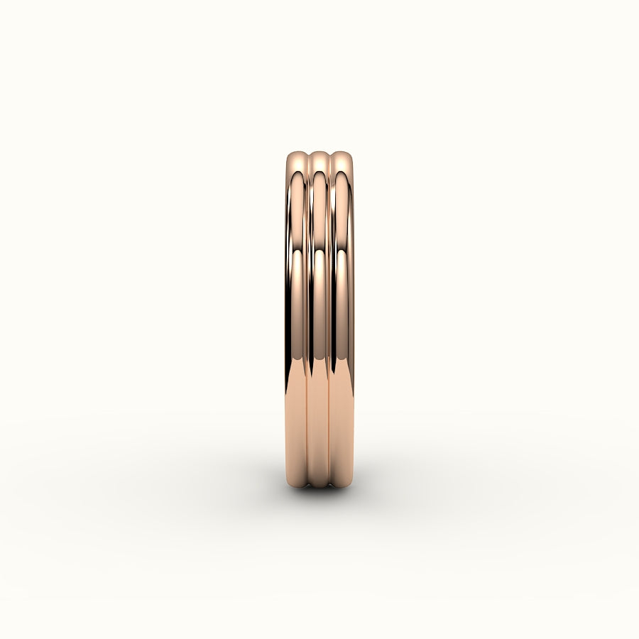 Parallel Grooves Band – 4mm