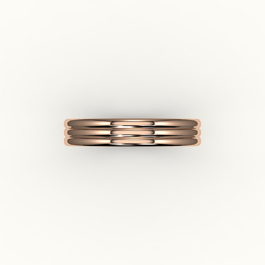 Parallel Grooves Band – 4mm