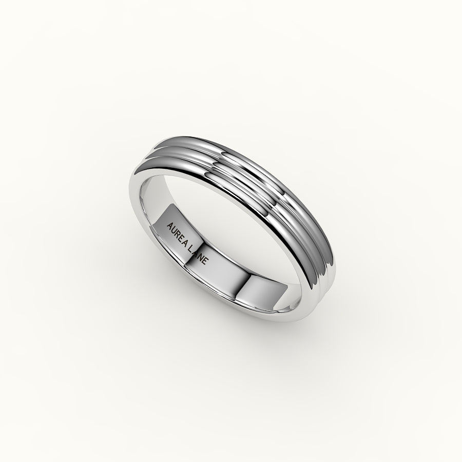 Parallel Grooves Band – 4mm