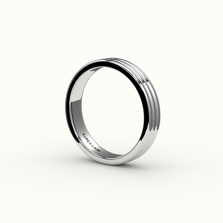 Parallel Grooves Band – 4mm