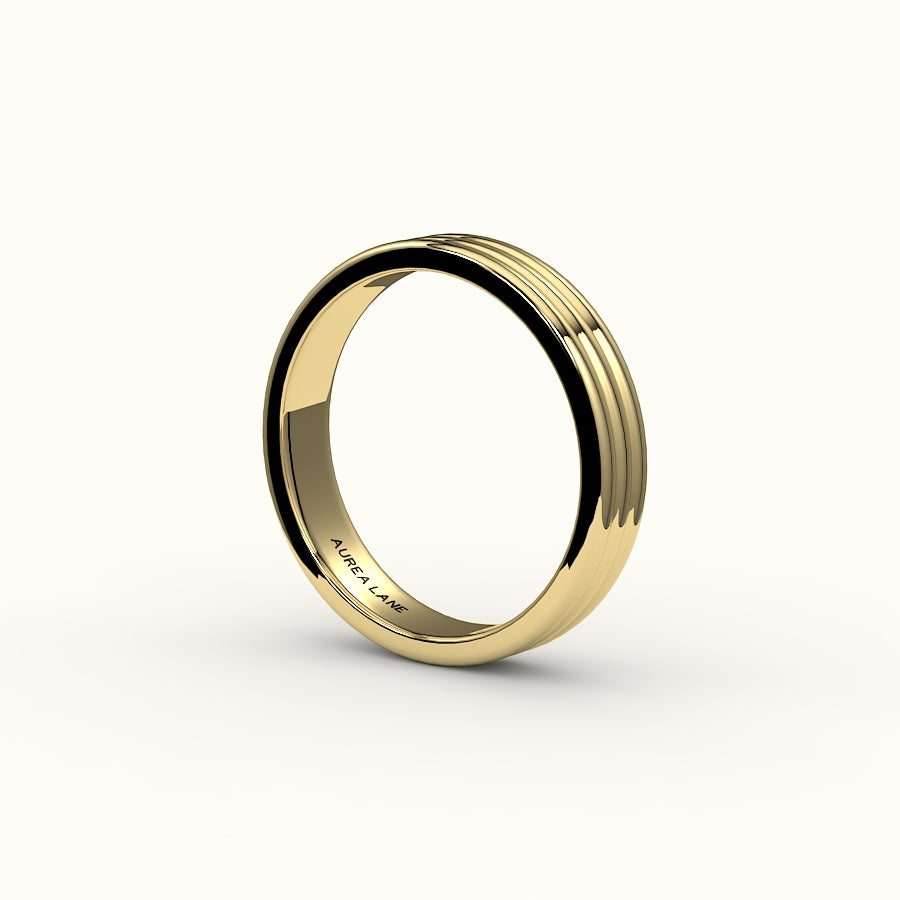 Parallel Grooves Band – 4mm