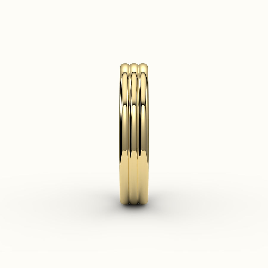 Parallel Grooves Band – 4mm
