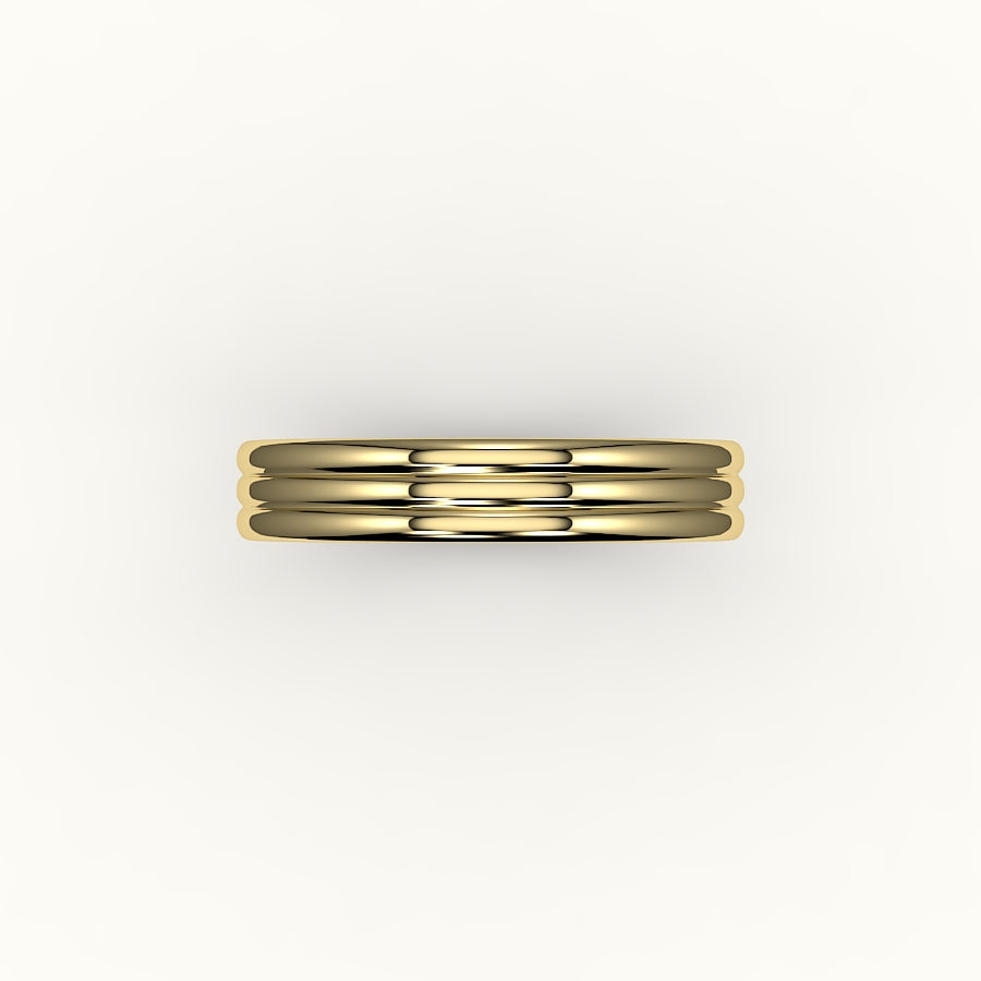 Parallel Grooves Band – 4mm