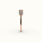 Skipped Baguette Diamond Band