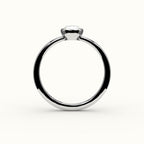 Classic Cushion Cut Bezel Ring Setting