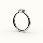 Classic Elongated Cushion Bezel Ring Setting