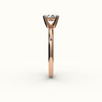 Classic Elongated Cushion Solitaire Ring Setting