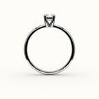 Classic Elongated Cushion Solitaire Ring Setting