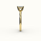 Classic Emerald Cut Solitaire Ring Setting