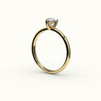 Heart Cut Solitaire Ring Setting