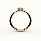Classic Marquise Cut Bezel Ring Setting