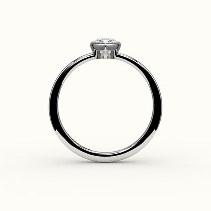 Classic Marquise Cut Bezel Ring Setting