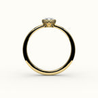 Classic Marquise Cut Bezel Ring Setting