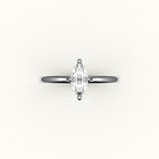 Classic Marquise Cut Solitaire Ring Setting