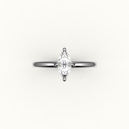 Classic Marquise Cut Solitaire Ring Setting