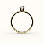Classic Octagon Cut Solitaire Ring Setting