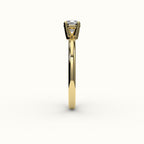 Classic Octagon Cut Solitaire Ring Setting