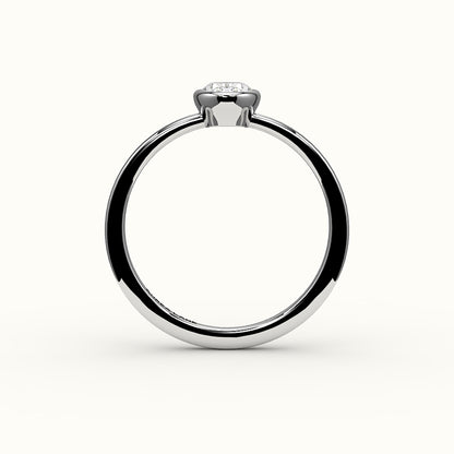 Classic Oval Bezel Ring Setting