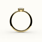 Classic Oval Bezel Ring Setting