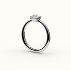 Classic Pear Cut Bezel Ring Setting