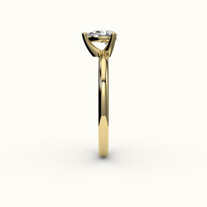 Classic Pear Cut Solitaire Ring Setting