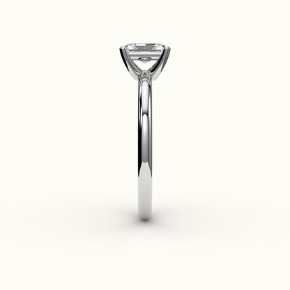 Classic Radiant Cut Solitaire Ring Setting