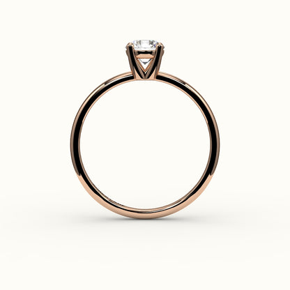 Classic Round Cut Solitaire Ring Setting