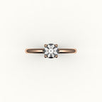 Classic Round Cut Solitaire Ring Setting