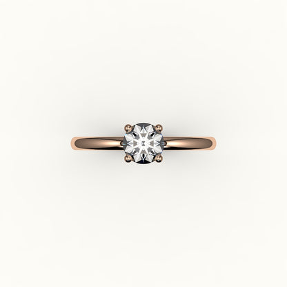 Classic Round Cut Solitaire Ring Setting