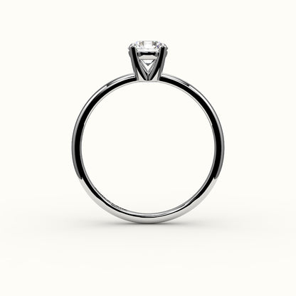 Classic Round Cut Solitaire Ring Setting