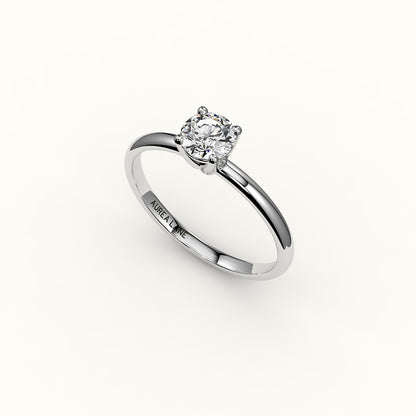 Classic Round Cut Solitaire Ring Setting