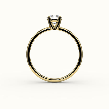 Classic Round Cut Solitaire Ring Setting