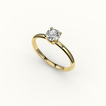 Classic Round Cut Solitaire Ring Setting