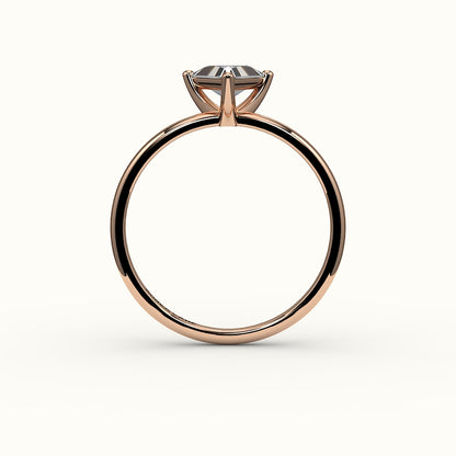 Triangle Cut Solitaire Ring Setting