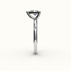 Triangle Cut Solitaire Ring Setting