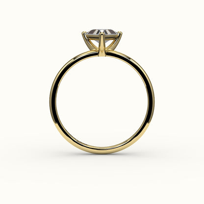 Triangle Cut Solitaire Ring Setting